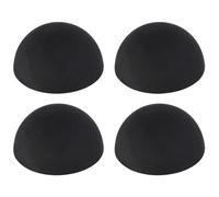 Coussinets adhésifs en silicone - Lot de 4 pieds hémisphères, coussin anti-vibration, 2 cm | Plaquettes de tourne-disque pour appareils électroniques, équipement de musique, stéréo, HiFi, studio