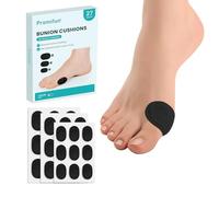 Coussinets anti-douleur pour oignon à porter avec des chaussures - Coussin 27 carats en moleskine - Protection des pieds pour homme et femme - Adhésif autocollant résistant à l'eau (plusieurs tailles