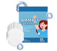 Coussinets Anti-transpiration - 20 Autocollants Imperméables Sous Les Bras, Non Tissés, Respirants, Ajustement Confortable | Serviettes Pour Femmes, Voyage, Quotidien, Été, Bureau, Salle De Sport, Fêt