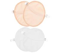Coussinets Anti Transpiration Aisselles Lavables, 2 Paires, Polyester | Bandes D'épaule Réglables, Protection des Vêtements, pour Chemises et Hauts sans Manches, Sorties par Chaud
