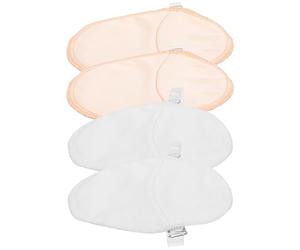 Coussinets Anti-transpiration Lavables, pour Aisselles 2 Paires, Polyester | Protection Discrète Aisselles pour Chemises et Robes, Usage Bureau, Prise de Parole Publique