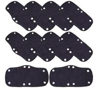Coussinets Anti-Transpiration pour Casque, Bandeau Anti-Transpiration for Casque de sécurité, 18 pièces, Doublure Chapeau Multicolore(Dark Blue)