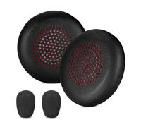 Coussinets anti-vent pour microphone 7300 7310 7320 7410 | Durability Coussinets d'oreille en cuir protéiné avec réduction de la mousse micro pour casques Installation facile