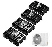 Coussinets anti-vibrations AC | 4 amortisseurs pour climatiseur | Supports