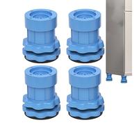 Coussinets Anti-vibrations Pour Machine À Laver - 4 Pieds De Support Avec Poignée De Réservoir, Base Antidérapante Anti-bruit, Coussinets De Nivellement Et D'amortissement Des Vibrations Pour Appareil