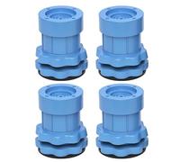 Coussinets anti-vibrations pour machine à laver | 4 socles lave-linge et sèche-linge double,Coussin d'amortissement des avec poignée de bande de roulement de réservoir, coussine