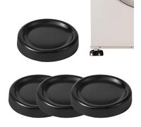 Coussinets anti-vibrations pour machines à laver et sèche-linge, coussinets anti-chocs en PVC (paquet de 4), tapis antidérapants réduisant le bruit pour empêcher le mouvement de la laveuse et de la sé