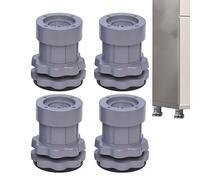 Coussinets anti-vibrations - Stabilisateur de machine à laver - Pieds d'amortisseur - 4 pièces - Réduction du bruit - Monture