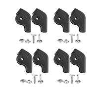 Coussinets Antifriction Aux Ouvertures De Chaussures, Avec Matériau Flexible, 3,8 X 2,3 Cm, Kit De Réparation De Chaussures, Ensemble De Fixation D'œillets De Lacets, Application Facile, Pour Coureurs