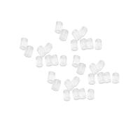 Coussinets arrière de boucle d'oreille | 144 pièces, dos de boucle d'oreille en silicone, dos sécurité transparents, coussinets arrière souples, bouchon ' remplacement