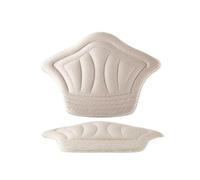 Coussinets autocollants pour talons, Semelles intérieures de talon - Slip for chaussures trop grandes unisexe noir beige 0,5/1 cm 12/16 pièces(S-beige,16pcs)