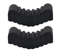 Coussinets Caoutchouc Chandelles,2 Pièces Adaptateur Caoutchouc Robuste Antidérapant | Tête D'Adaptateur Pour Chandelle De Voiture | Pour Changement De Pneus Levage Réparation Atelier Maintenance Remo