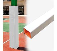 Coussinets carrés en mousse pour bâton de basket-ball, rembourrage en mousse pour extérieur et garage, coussin enveloppant pour bâton de gymnastique, protection robuste, 20,3 x 20,3 cm et 17,8 x 17,8