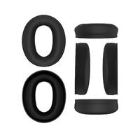 Coussinets Casque d'écoute pour Sony WH-CH720N, Coussinets de Remplacement en Silicone pour Casque d'écoute (Noir)