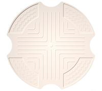 Coussinets chauds en silicone compatibles avec la friteuse à air FN101GY avec texture antidérapante et résistance à la chaleur pour protéger les surfaces de cuisine (beige)