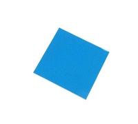 Coussinets Chauffants Bleus 12,8 W/MK for Bureau, Coussin Thermique Non conducteur 10 cm x 10 cm for Alimentation, 1 pièce(2mm)