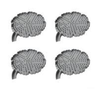 Coussinets chauffants en silicone conçus pour une utilisation comme sets de table pour protéger les surfaces des meubles de la chaleur générée par les ustensiles de cuisine chauds, y compris les