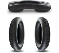Coussinets compatibles avec Sennheiser HD280 (Version redessinée) Coussinets de Rechange pour écouteurs et kit de Bandeau pour HD 280 (Pro) HMD280 Noir (Coussinets et Bandeau).[F286]
