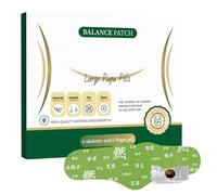 Coussinets corporels à base de vertes, autocollants de bien-être adhésifs à l'extrait, patch de soutien avec fonction d'application facile, kit de feuilles de soins à usage , patch de