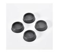 Coussinets coulissants Anti-caoutchouc for Machine à laver, coussinets de pieds absorbant les chocs, coussinets de pieds universels for meubles, protecteurs de sol, 4 pièces(Black)