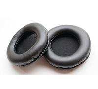 Coussinets Coussinets Coussin de cuir réparation de pièces pour Yamaha Hph-50 Hph-50bl Headphones (Earmuffes) et micro (Noir)
