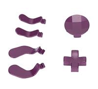Coussinets D et Palettes en Métal de Remplacement pour Contrôleur Elite Série 2, Accessoires de Même Taille et Matériau (PURPLE)
