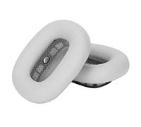 Coussinets d’Oreille, 2pcs Coussins d'oreille Remplacement Oreillettes en Mousse à Mémoire de Forme en Cuir Protéiné Souple Coussinet de Rechange pour Casque (Gris)