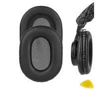 Coussinets d’Oreille de Rechange Geekria compatibles avec Sony MDR-7506, MDR-V6, MDR-V7, MDR-CD900ST, Casques, Coussinets (Noir)