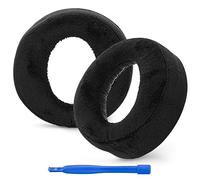Coussinets d’Oreille de Rechange Linkidea compatibles avec Sony PS5 Pulse 3D, Velours Doux et Mousse à mémoire de Forme (Noir)