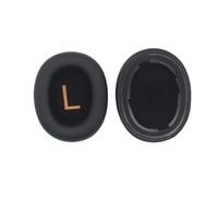 Coussinets d ' Oreille de Remplacement avec Fixation, BlackOrange | Housse en cuir protéiné, rembourrage en mousse souple pour une face de coussin renouvelée, installation sans outils