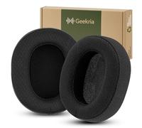 Coussinets d’Oreille de Remplacement Geekria en Tissu maillé compatibles avec Sony INZONE H7 (WH-G700), INZONE H9 (WH-G900N), Coussinets d’Oreille, pièces de réparation (Noir)