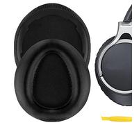 Coussinets d’Oreille de Remplacement Geekria pour Casques MDR-10RBT, MDR-10RNC et MDR-10R, pièces de réparation avec Guide vidéo (Noir)