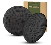 Coussinets d’Oreille de Remplacement Geekria pour Poly Blackwire Série 3310, 3315, 3325, 3320, C215, C225, C310, C320, C420, C3210, C3220, C3215, C3225 Casques (sans Mousse), Coussins (Noir)