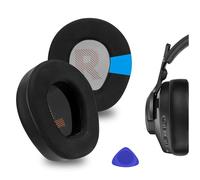 Coussinets d’Oreille de Remplacement Geekria Sport à Gel rafraîchissant, compatibles avec JBL Quantum 200 et 300, Coussinets, pièces de réparation (Noir)