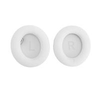 Coussinets d’Oreille de Remplacement pour Anker Space One, Coussinets d’Oreille pour Casque à Isolation phonique avec Mousse à mémoire de Forme à Haute élasticité et Cuir (Blanche)