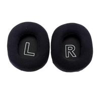 Coussinets d ' Oreille de Remplacement pour écouteurs, 1 Paire de Coussins remplis d ' éponge pour Le Bureau de Chat Vocal de Jeu et l ' écoute à Domicile