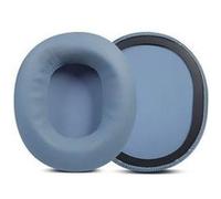 Coussinets d’oreille de remplacement pour SteelSeries Arctis 5/1/3/7/9X/Pro/Raw - Bleu - Finition « Apple Skin » (similicuir lisse) - Compatible (non officiel)