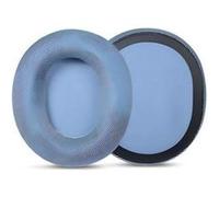 Coussinets d’oreille de remplacement pour SteelSeries Arctis 5/1/3/7/9X/Pro/Raw - Bleu - Tissu « Apple Cloth » (microfibre douce) - Compatible (non officiel)