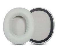 Coussinets d’oreille de remplacement pour SteelSeries Arctis 5/1/3/7/9X/Pro/Raw - Gris - Finition « Apple Skin » (similicuir lisse) - Compatible (non officiel)