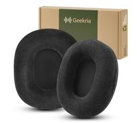 Coussinets d’Oreille en Velours Confort en Remplacement Geekria, compatibles avec Sony MDR-7506, MDR-V6, MDR-V7, MDR-CD900ST, Coussinets d’Oreille, pièces de réparation (Noir)