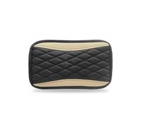 Coussinets D'accoudoir de Voiture pour Mercedes-Benz C-Class T-Modell S203 S204 S205, Housses D'accoudoir de Console Centrale, Housses de Boîtier D'accoudoir de Siège,Beige