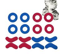 Coussinets d'ajustement pour bottes de ski et de snowboard - 16 pièces d'équipement de protection de sport en mousse Eva, prévention des ampoules de cheville auto-adhésives, inserts réducteurs de