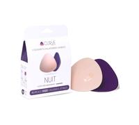 Coussinets d'allaitement lavables - fuites abondantes violet TU