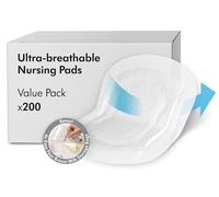 Coussinets d'allaitement ultrarespirants Medela, hautement absorbants, design discret pour un port confortable, lot de 200