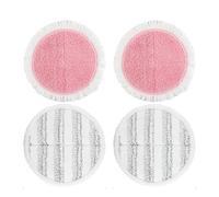 Coussinets de balai flottants de 16 cm pour GOBOTs/Dyson - Housse de rechange pour balai Hurricane M3045 - Chiffon en microfibre absorbant pour nettoyeur vapeur High Street TV 16 cm