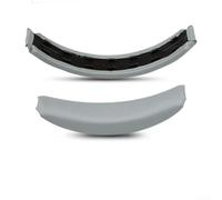 Coussinets de bandeau à clipser pour casque supra-auriculaire - Kit de réparation confortable pour casques audio - Noir (blanc)