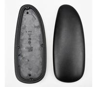 Coussinets de bras de remplacement pour chaise Hummanscale Liberty, 1 paire, Surface d'accoudoir de couleur noire, pièces de meubles Fixed Armpad