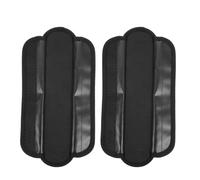 Coussinets de Bretelles de Paquet à Dos Portables Rentrée Scolaire Noir | Oxford Cloth Simple, Réduit Poids et Pression, Protège Mains et Épaules, Facile à Installer