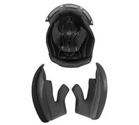 Coussinets de Casque Westt pour Casque de Moto Cross X Casque Pliant Casque intégral S/M/L/XL (S)