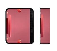 Coussinets de ceinture de sécurité confortables en forme de cœur rose pour la Saint Valentin, accessoires de ceinture de sécurité, toutes saisons, sangles de siège de voiture souples pour voiture